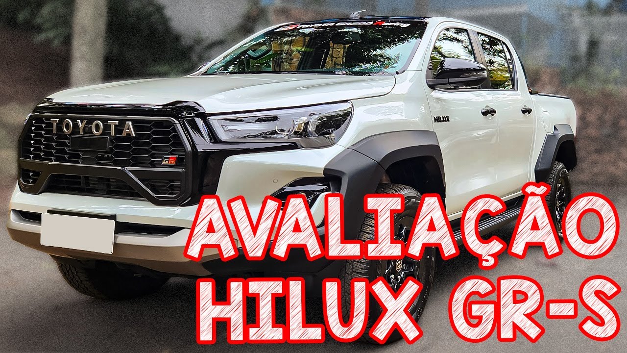 Avaliação Toyota Hilux GR-S 2023 - A VERSÃO ESPORTIVA DE VERDADE DA NOVA HILUX