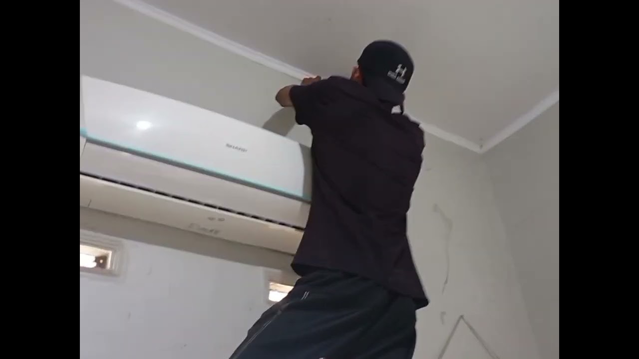 Pantes keluhan kastamer Acnya gak dingin😍rupanya ini jarang dikerjakan sama tukang AC🤣🤣😆