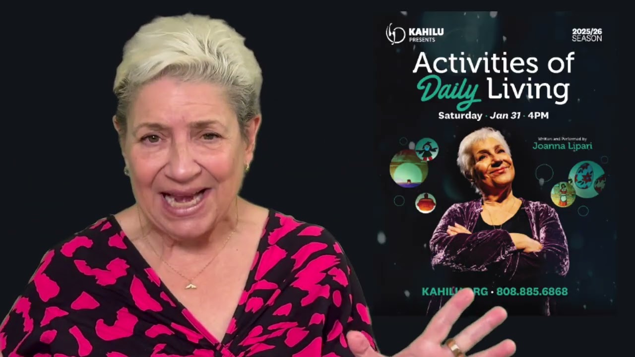 Experience Activities of Daily Living, a heartfelt and funny one-woman show by Joanna Lipari.