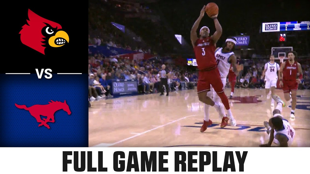 Louisville vs. SMU Full Game Replay | 2025-26 ACC Men's Basketball