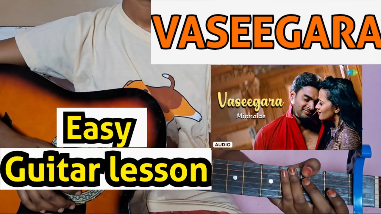 Vaseegara song easy guitar lesson | Vaseegara song chords | Strumming pattern | zara zara song chord