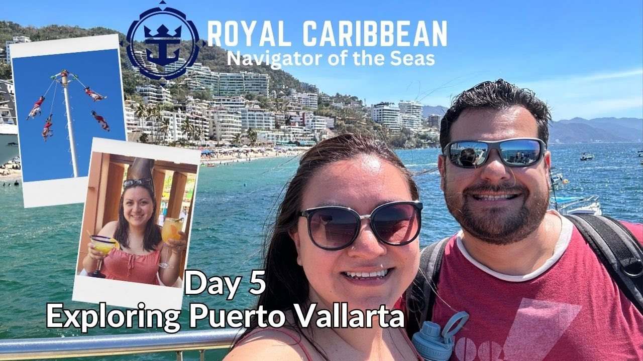 Navigator of the Seas, Royal Caribbean l Exploring Puerto Vallarta, Walking to Isla Rio Cuale, Day 5