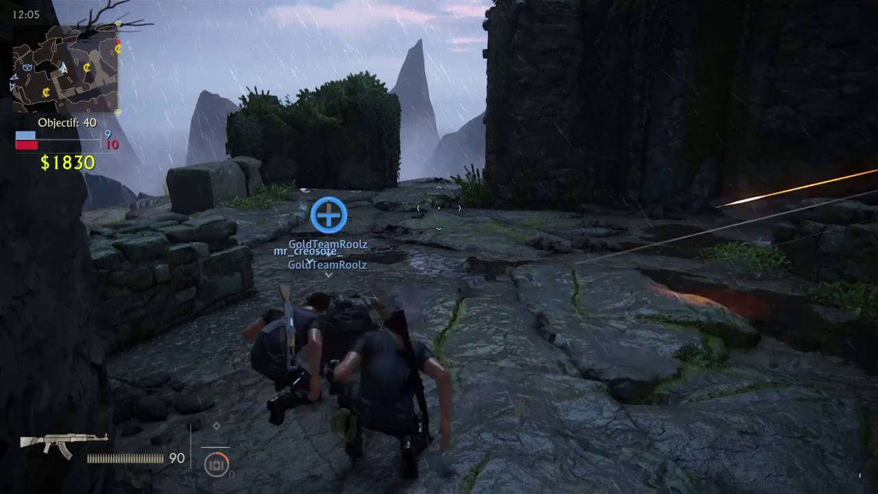 Uncharted 4 PS4 - Gameplay Multijoueur - Playerone.tv