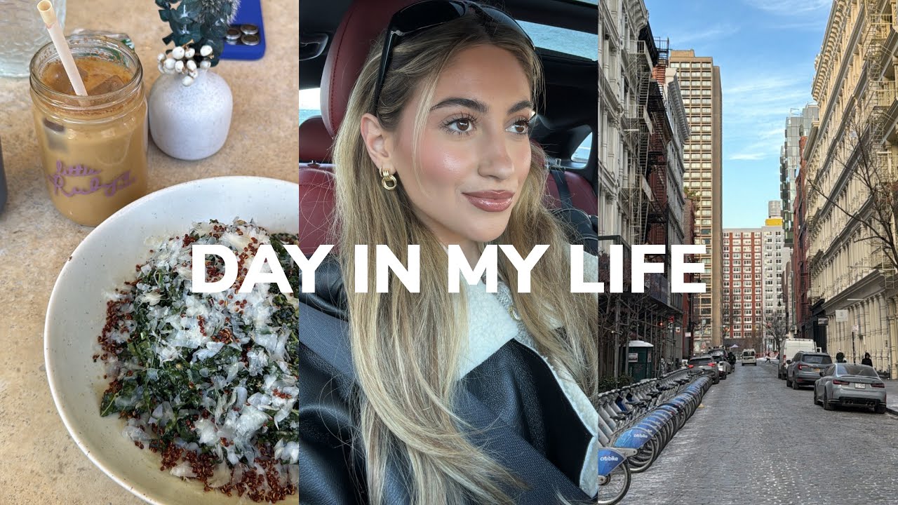 realistic day in my life ❥ meeting in nyc, gym & anxiety