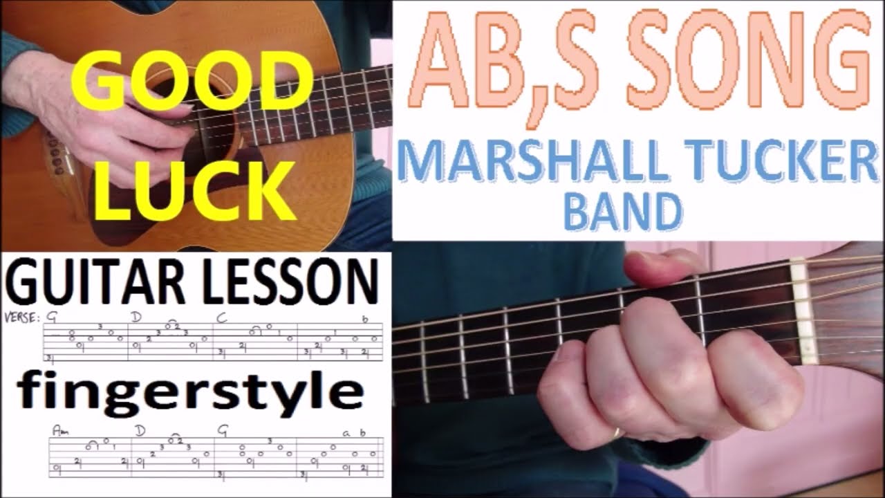 AB'S SONG - MARSHALL TUCKER BAND fingerstyle GUITAR LESSON