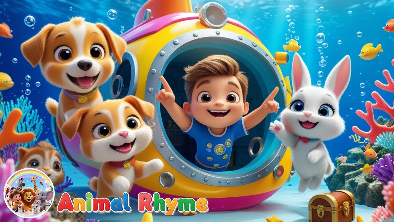 Submarine Deep Sea Dive | Jack’s Viral Animal Underwater | Ocean Discovery