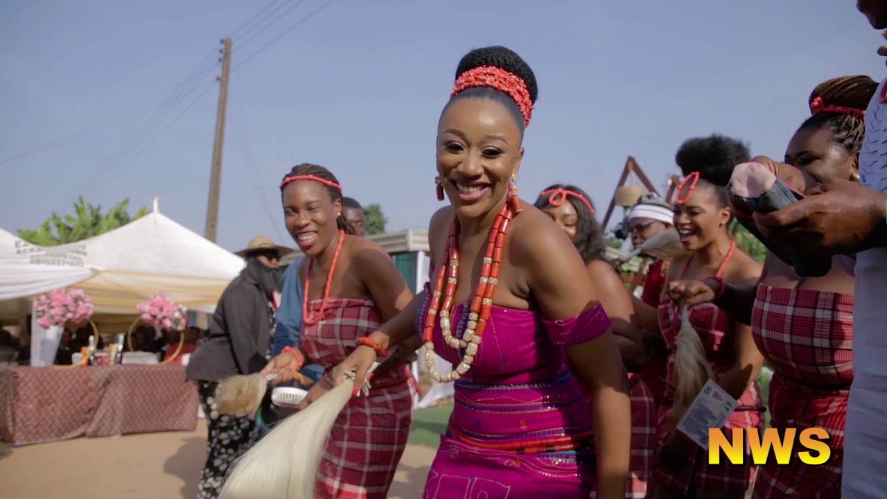 Beautiful Traditional Marriage Entrance in Abia State