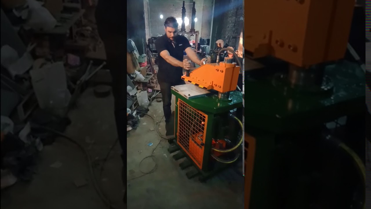 مكبس راس متحرك تقطيع جلود وشباشب