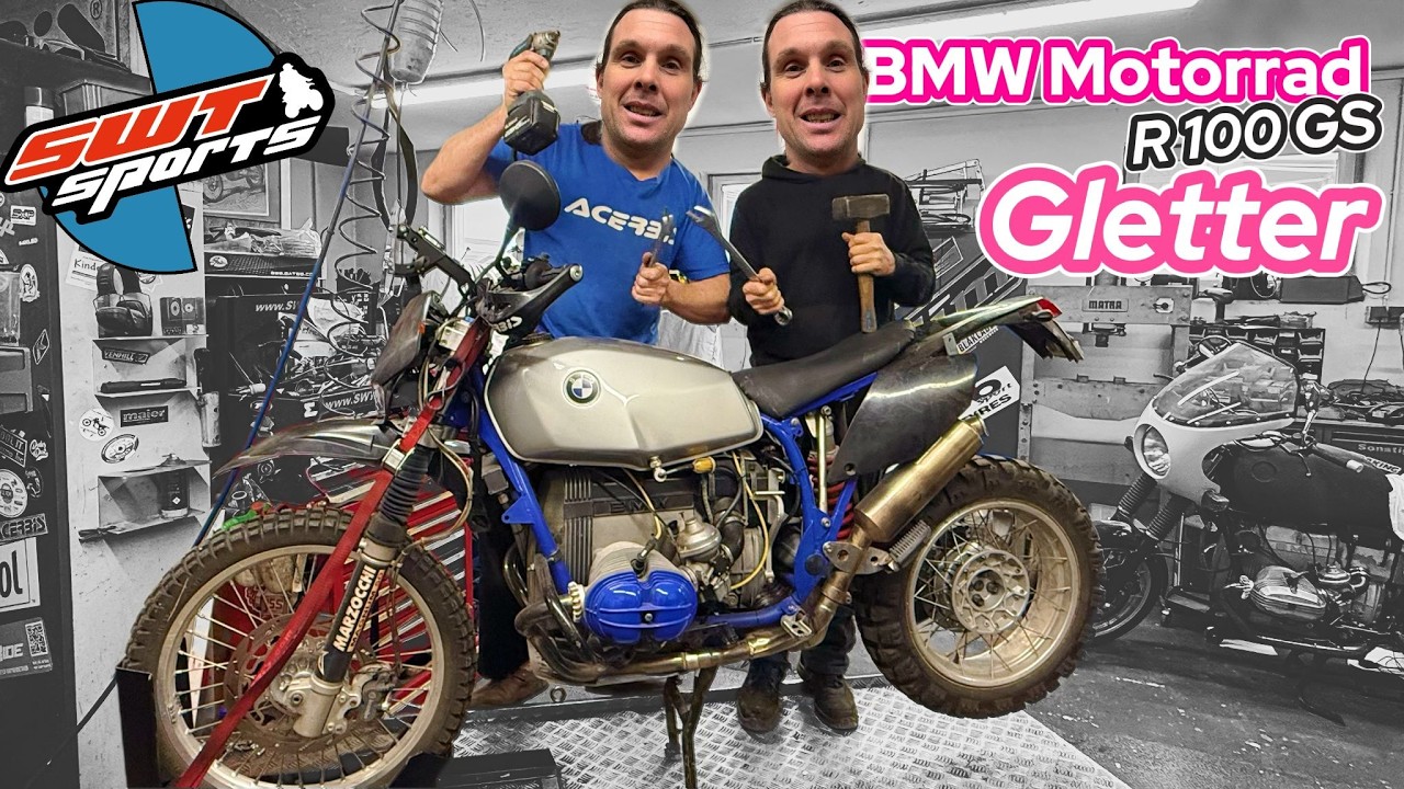 🔧 BMW Gletter komplett zerlegt | Motorrad Umbau & Technik-Analyse bei SWT-Sports ☠️
