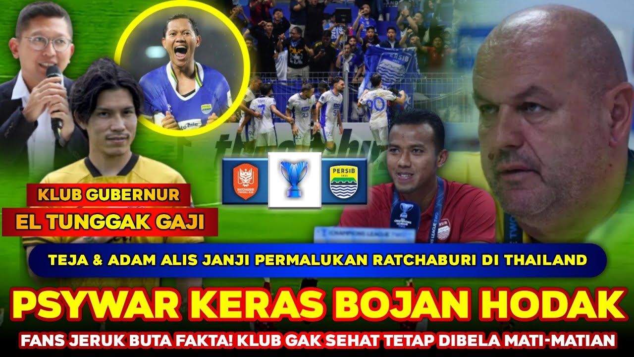 RAKYAT RATCHABURI KETAR-KETIR❗ Bojan TIBA-TIBA Ngomong Begini❗ TUNGGAK GAJI Persija DIKURANGI POIN❗❓