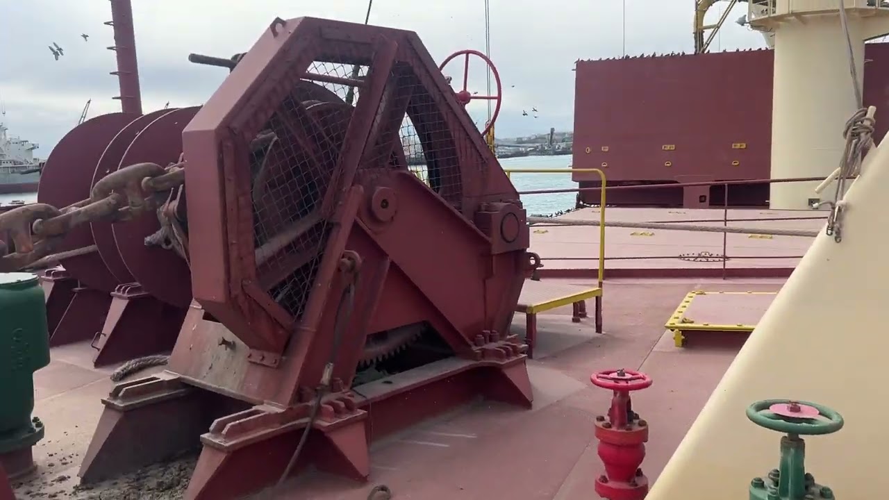 Bulk Carrier ship At port Annaba Algeria 