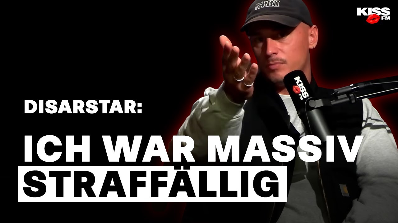 DISARSTAR über Frau, Papa sein, Straftaten, Tour & Tischler Ausbildung | KISS FM