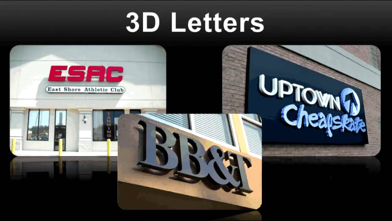 Indoor Signs - Most Popular Indoor Sign Materials