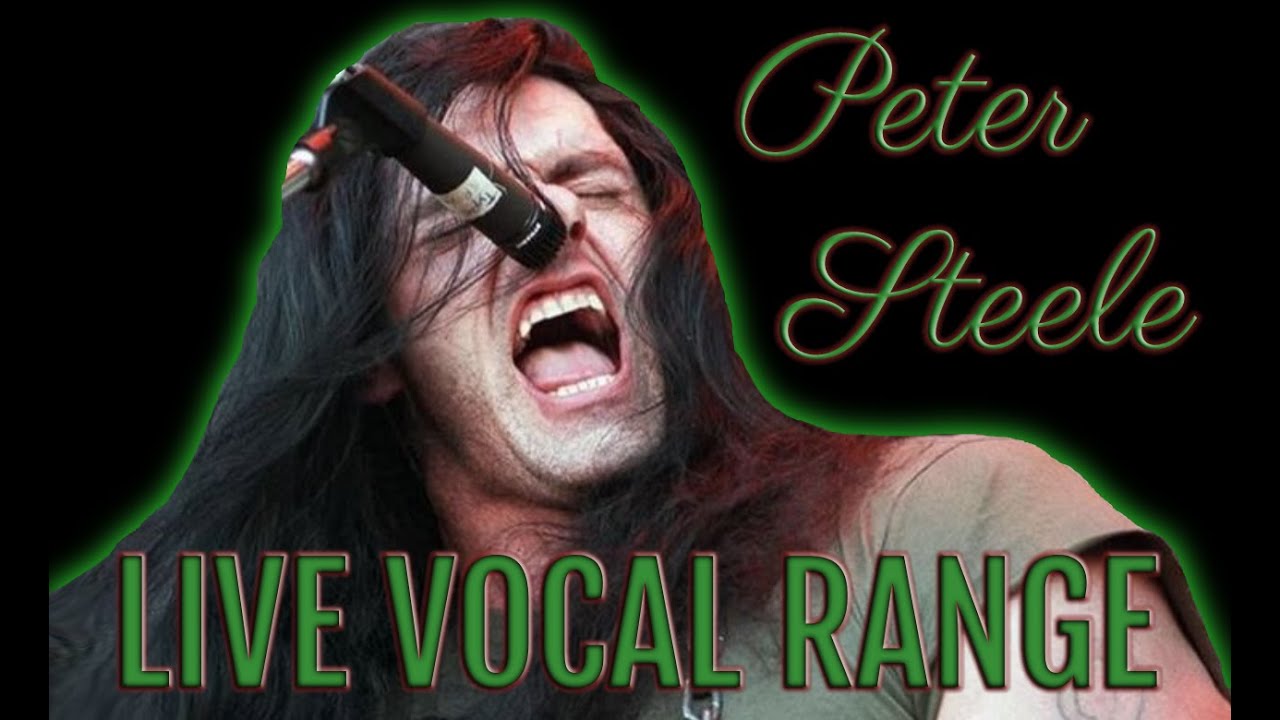 Peter Steele Vocal Range (Live)