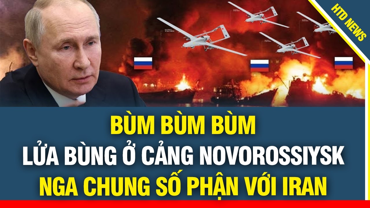 LỬA BÙNG LÊN Ở CẢNG NOVOROSSYSK, CƠ HỘI 