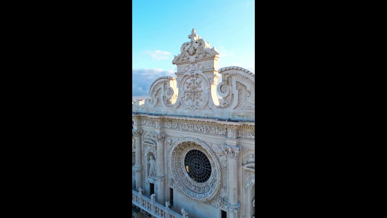 The Basilica di Santa Croce in Lecce, Puglia ‐ #travel #music #italy