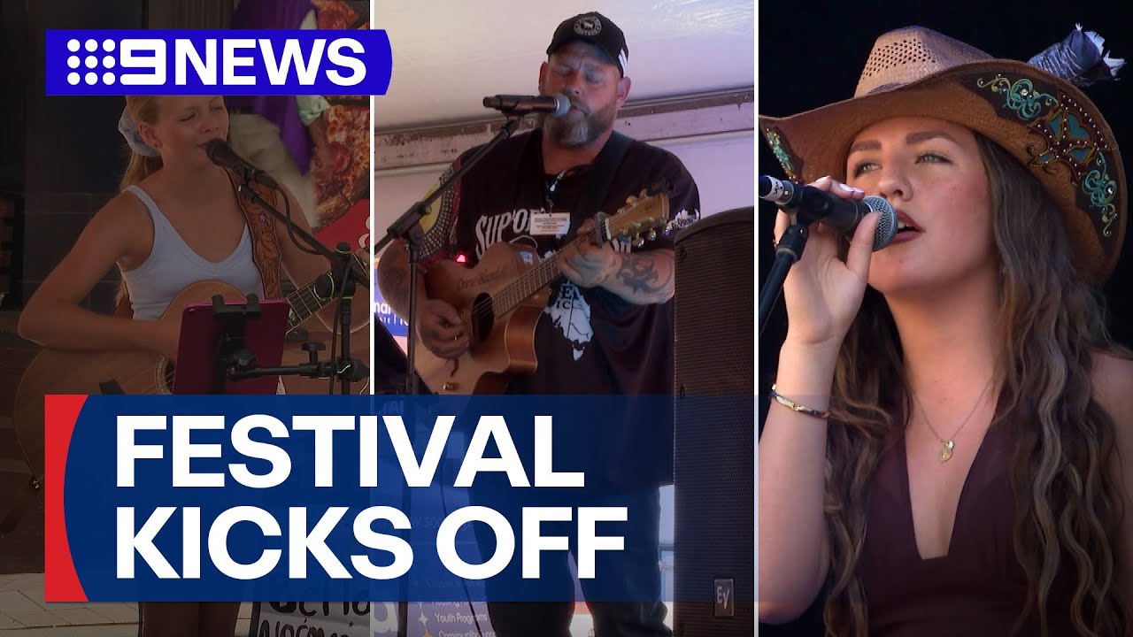 54th Tamworth Music Festival underway | 9 News Australia