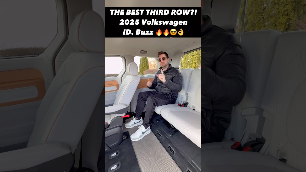 This New 2025 VW ID.Buzz Might Have the *Best* Third Row... Ever!