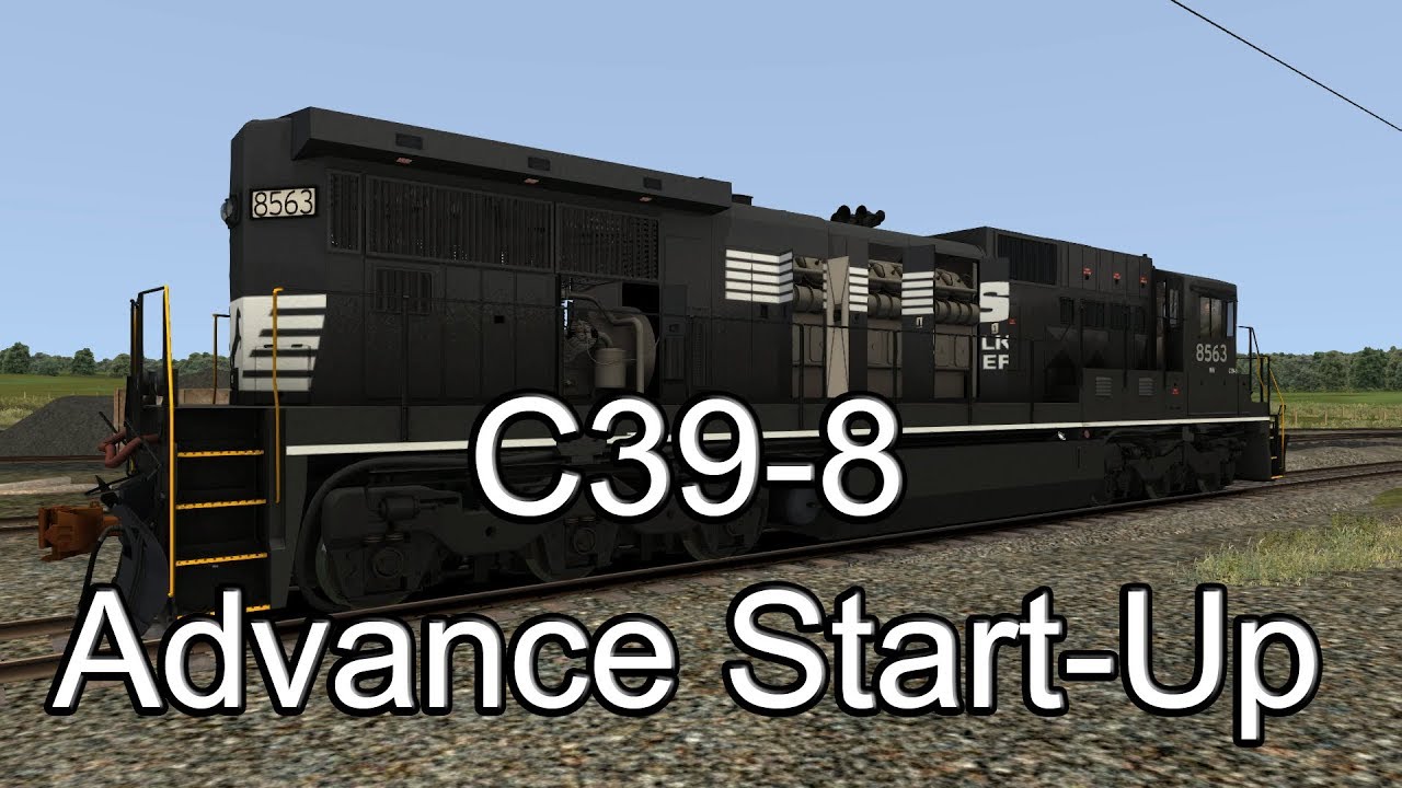 Train Simulator : C39-8 Advance Start-Up
