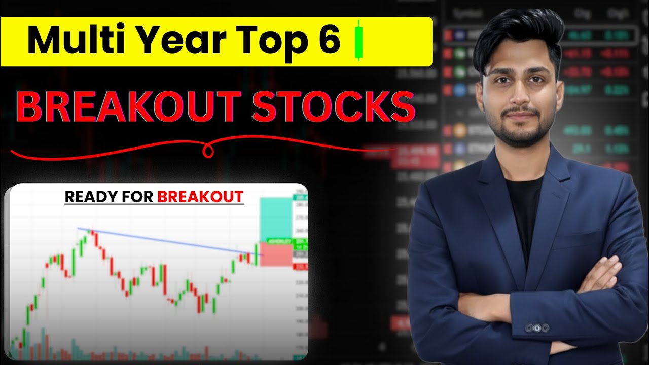 &ldquo;Multi-Year Breakout 🚀 | Top 6 Stocks for Massive Move | Chart Analysis