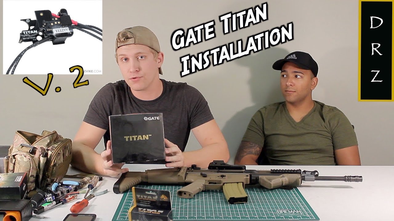GATE TITAN INSTALLATION SCAR-L [ Version 2 ]