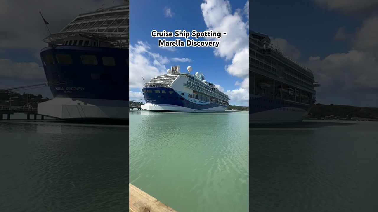 Cruise Ship Spotting ! Marella Discovery Caribbean Cruise 