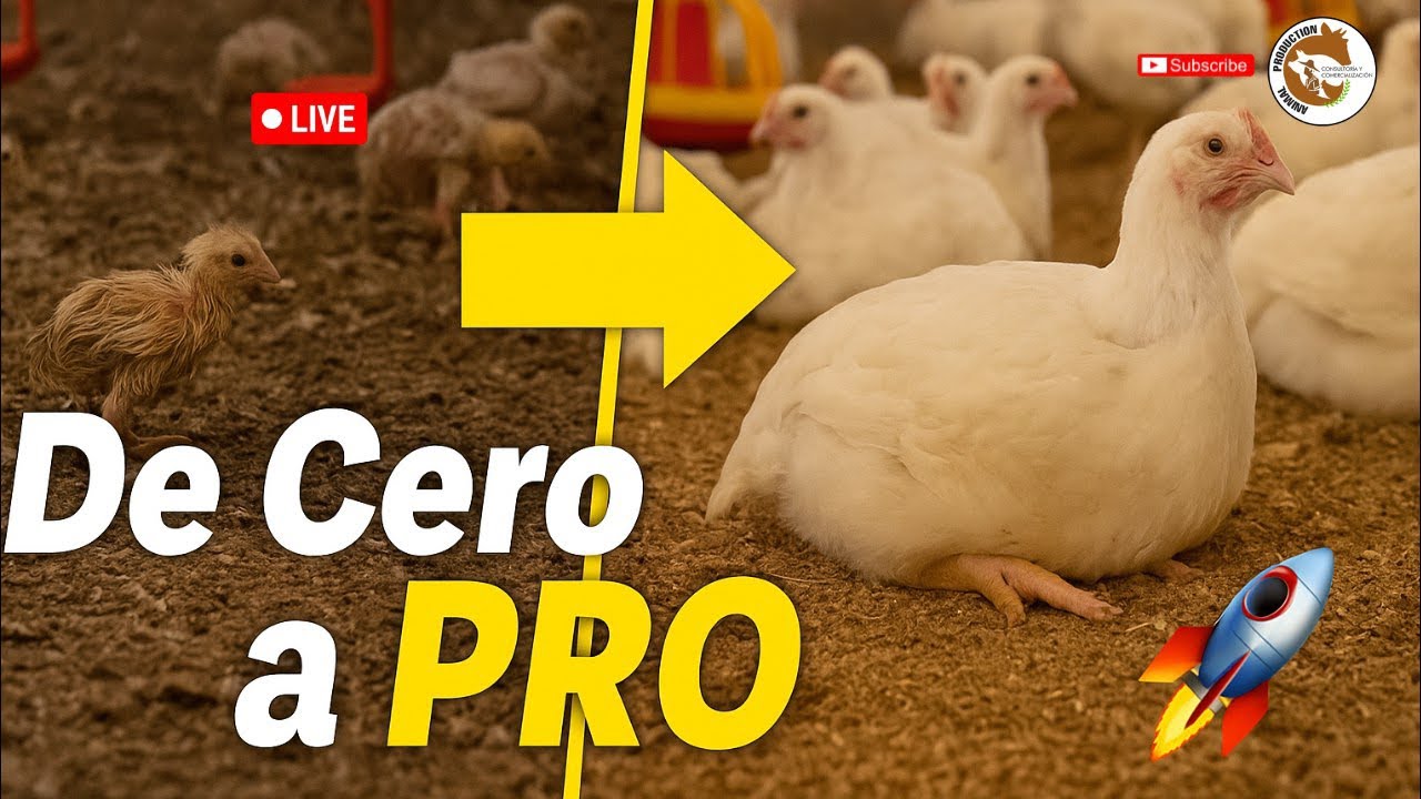 De cero a profesional: inicia tu negocio de pollos de engorde hoy🌟
