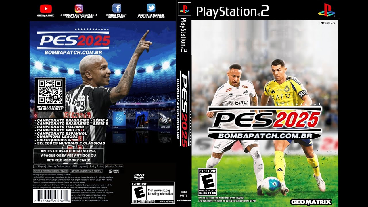 PES 2025 Bomba Patch PS2 &ndash; Next Gen Full Update 2025 Edition