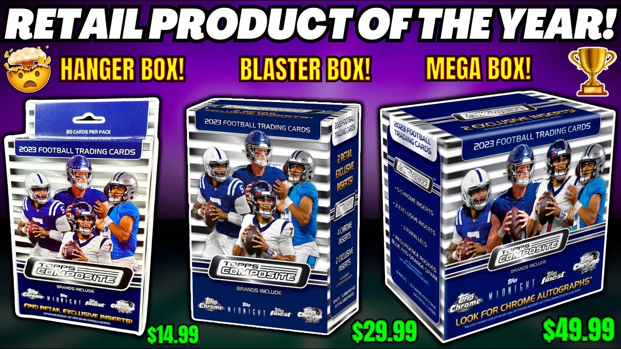 *PRODUCT OF THE YEAR!?🏆🔥 2023 TOPPS COMPOSITE FOOTBALL HANGER, BLASTER, & MEGA BOX REVIEW!🏈