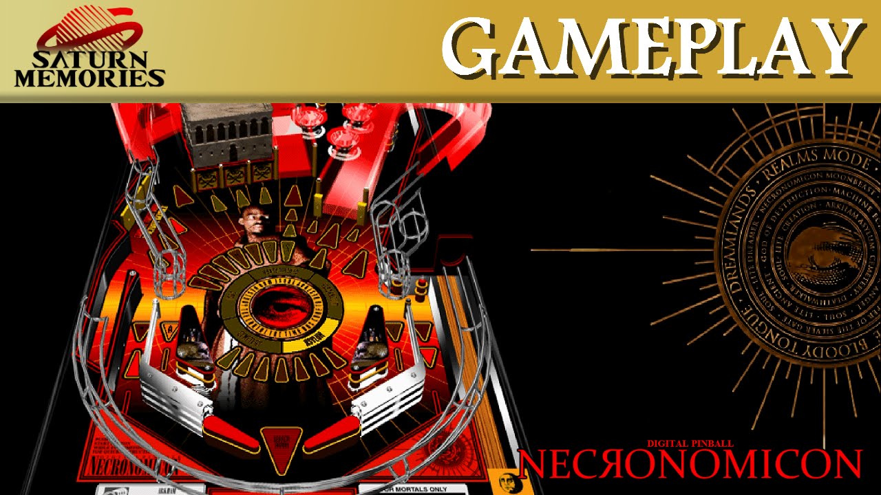 Digital Pinball: Necronomicon [Saturn] by KAZe - Arkham Asylum (2,603,524,020) [HD] [1080p]