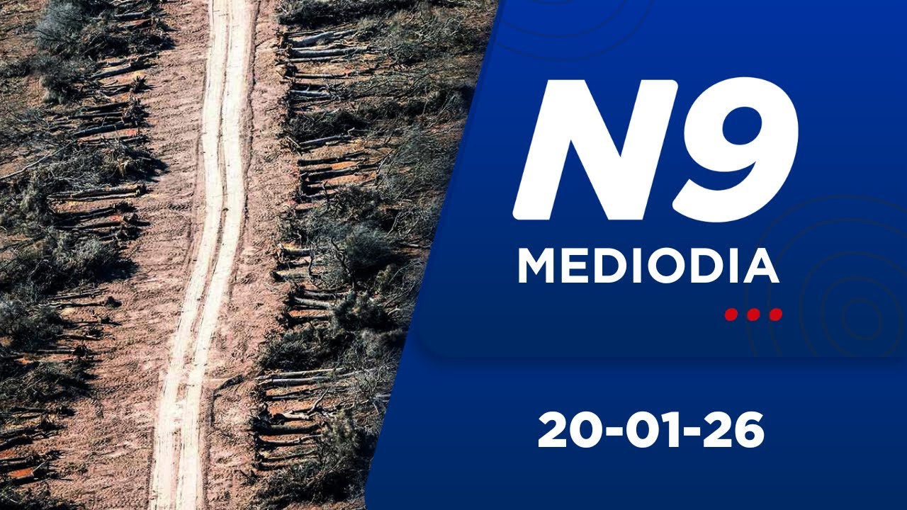 LEY DE BOSQUES: Reclaman Una Definición Inmediata, MILEI En Davos Con TRUMP - N9 MEDIODIA - 20.01.26