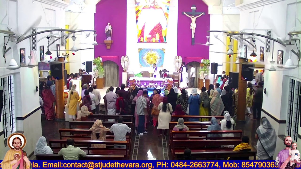 26-02-2026 THURSDAY 6.am &7.a Holy Mass & Novena St Joseph & St JUDE Church Thevara