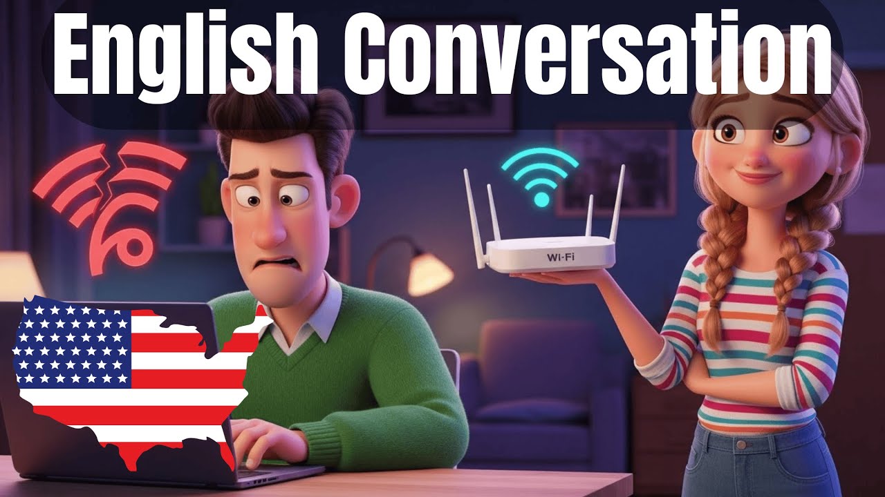 Daily English Practice: A Conversation About a Common Tech Problem