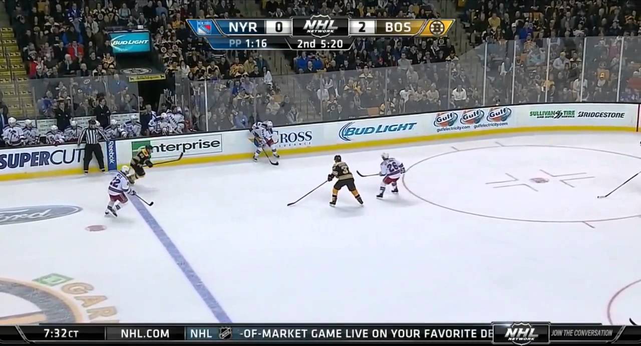 Brad Marchand Slewfoots Derick Brassard 01/15/15