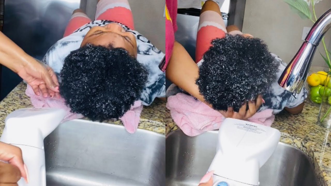 Omg I Steamed My Daughter’s 4c Hair With A Fabric Steamer! Why Didn’t Y’all Tell Me??