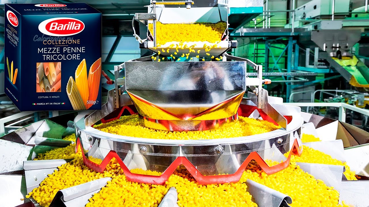 Attrezzature per l'industria alimentare con processi produttivi moderni