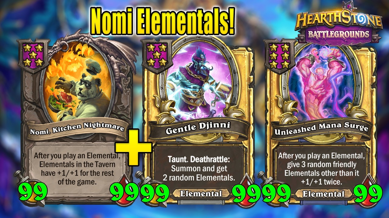 Nomi Makes Any Elemental Build Feel Like Magic! | Christian Hearthstone Battlegrounds