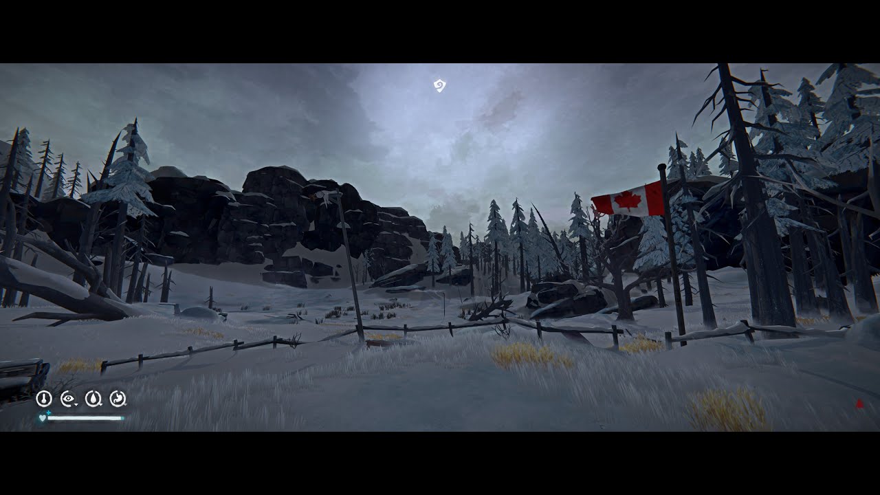 The Long Dark: Setting up at the Hunter's Lodge in Broken Railroad.