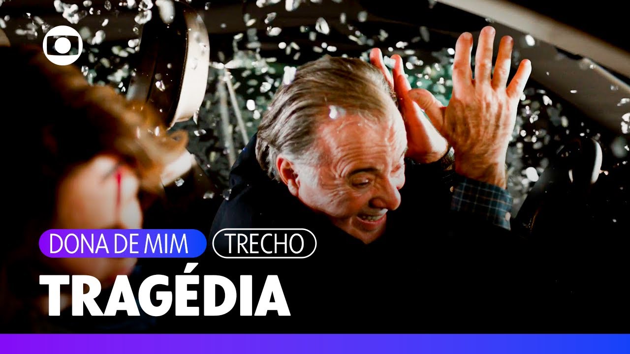 Tragédia! Abel perde o controle do carro e sofre grave acidente! | Dona de Mim | TV Glob