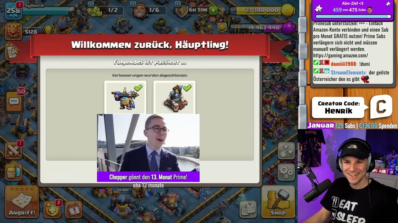ES LEBE DER BRUCH🔸VOLLZEIT MONAT🔸 | byHenrik Livestream vom xx.xx.xxxx