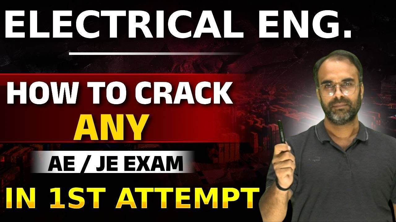 HOW TO CRACK JE/ AE EXAM IN 1 ST ATTEMPT | SSC JE | RRB JE 🔥 | #sscje #rrbje #electrical  #sureshsir