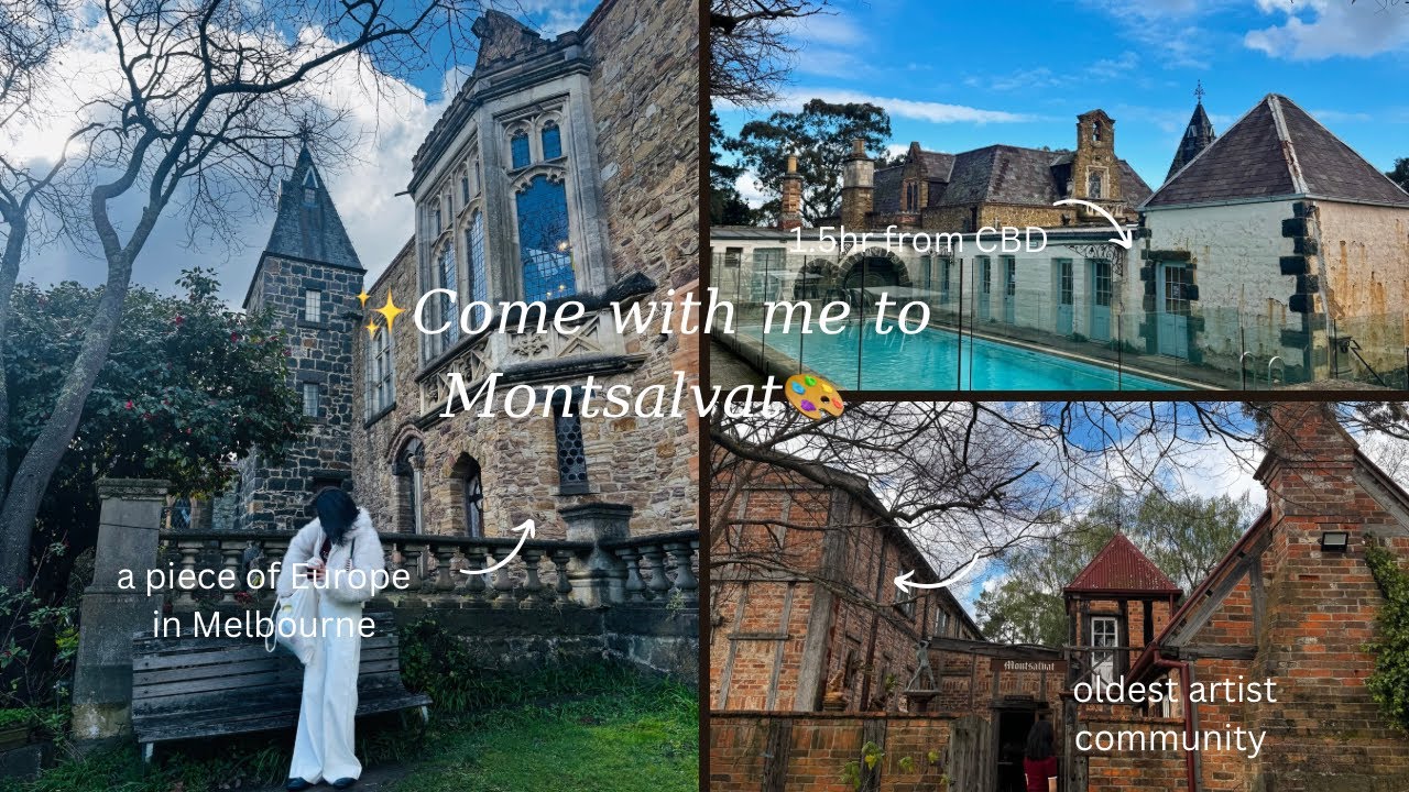 Montsalvat | Oldest Artist Community| 1.5 Hrs from Melbourne CBD 🇦🇺