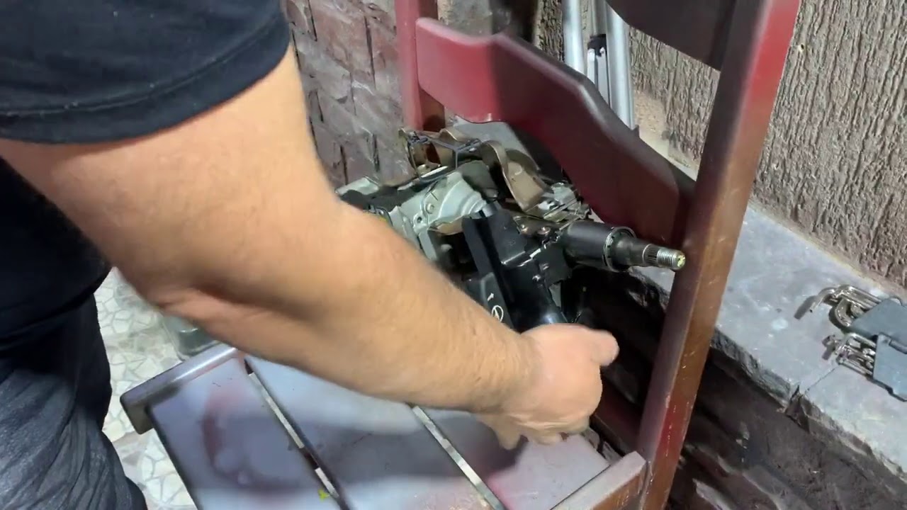 Trocando coluna elétrica da direção do stilo