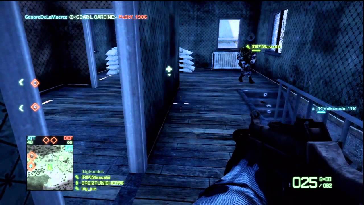 UNCUT FOOTAGE #82 BFBC2 Cold War Rush Attack (PS3)