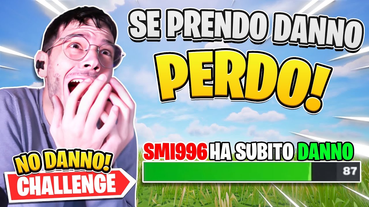 SE PRENDO DANNO,PERDO! [Solo Secondi Posti] su Fortnite ITA #fortnite #fortniteita #smi_ii
