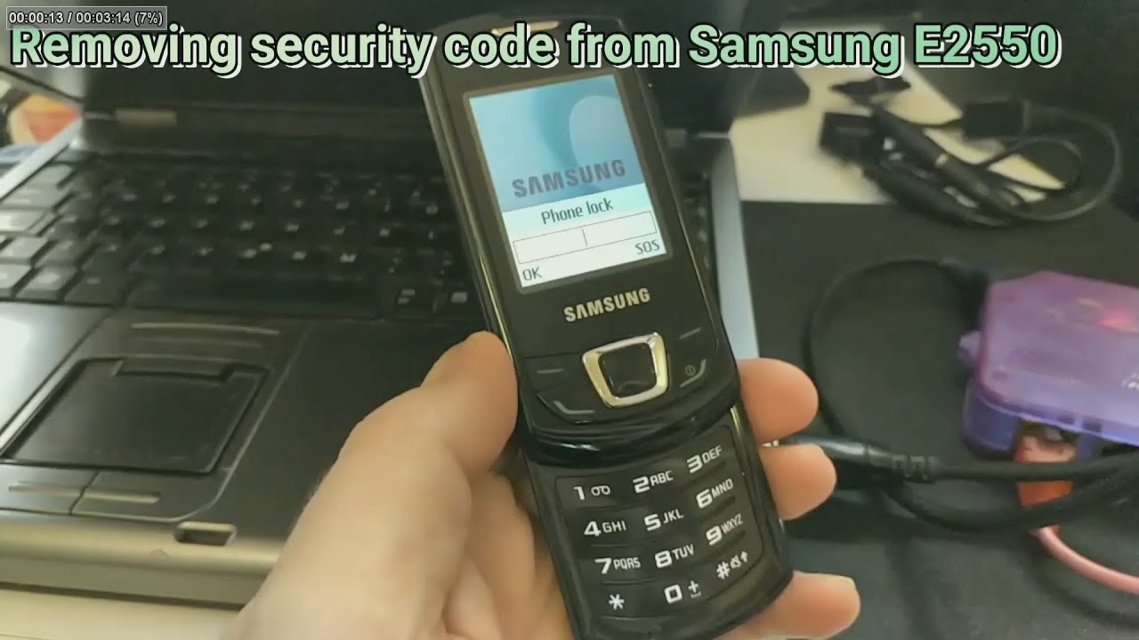 How to Unlock the Samsung GT-E2550 with Octopus box