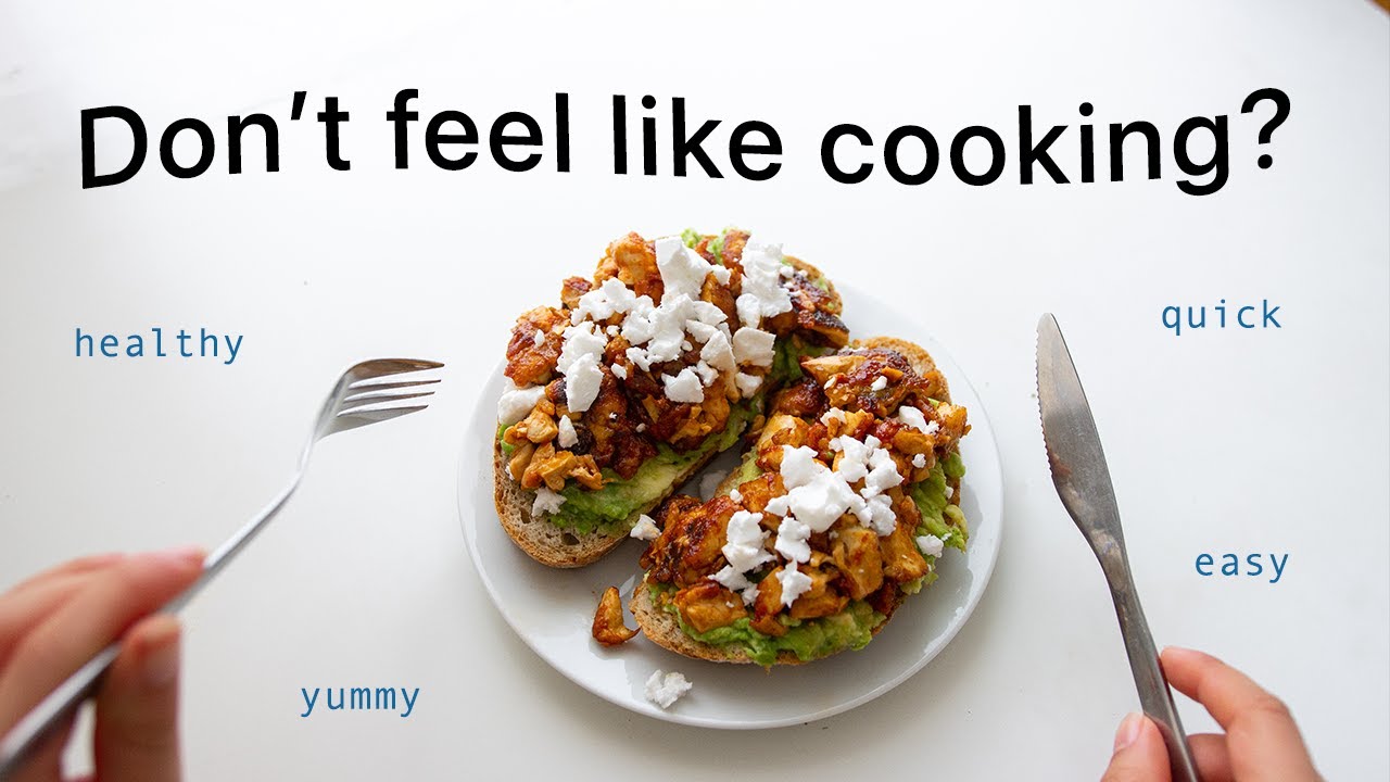 Healthy Meals for Stressful Days! (easy & satisfying)