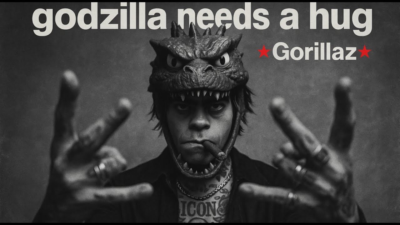 Godzilla Needs a Hug - Gorillaz Inspired AI Psycho Album Mix - | Trip-Hop, Alt Hip-Hop [Best 2000s]