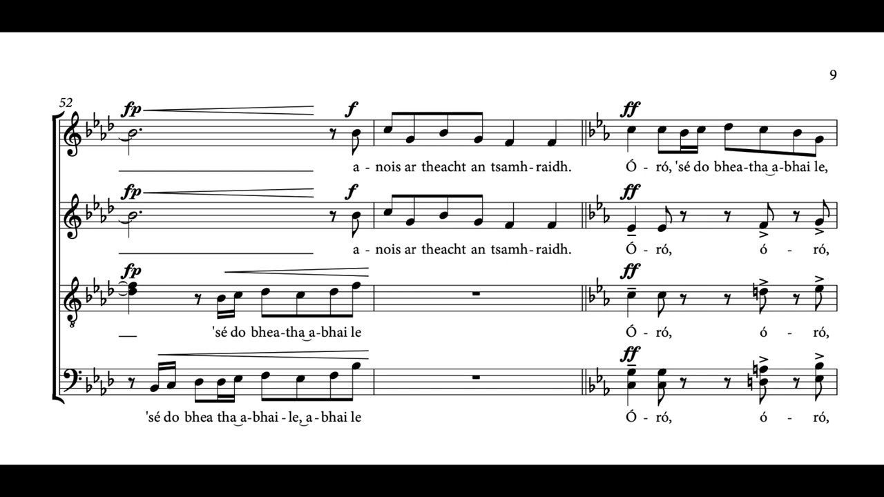 Óró 'sé do Bheatha Abhaile -- MIDI demo
