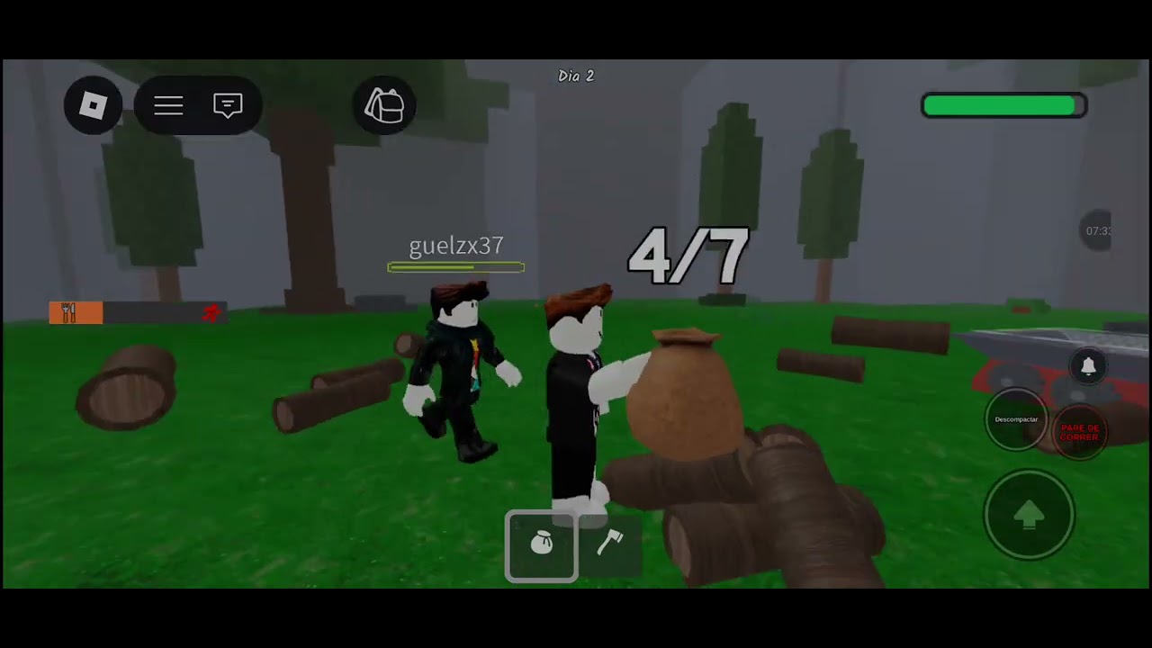 Hoje agente jogou 99 noites com o mebro Miguel Roblox 